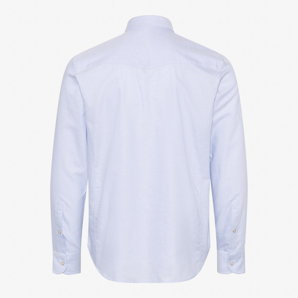 Not My First Western Shirt - Light Blue
