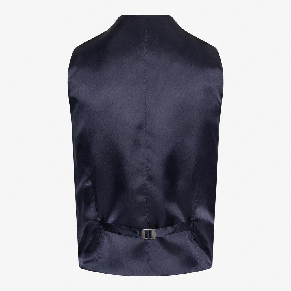 Not My First Velour Cocktail Vest - Smooth Navy