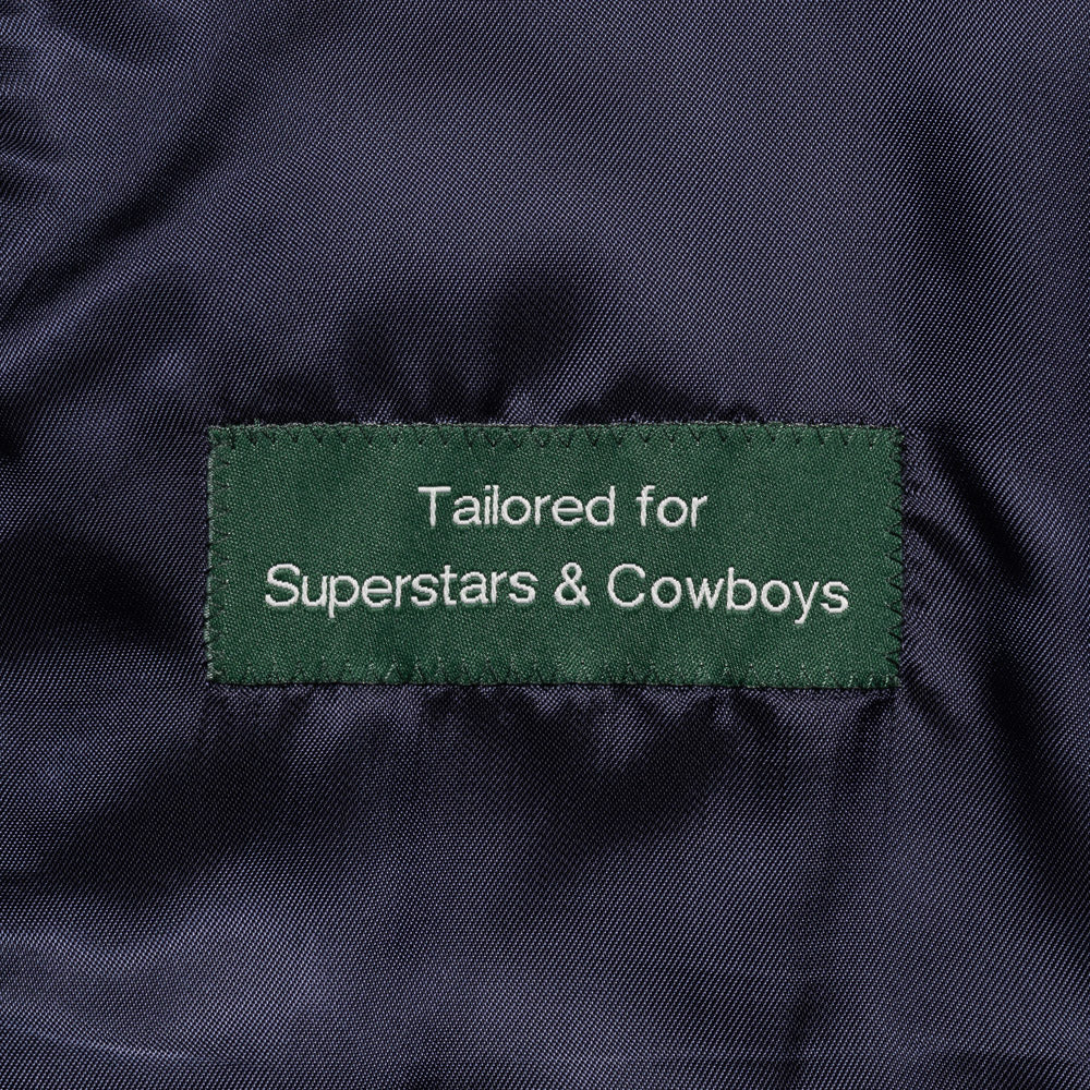 Not My First Velour Cocktail Vest - Smooth Navy