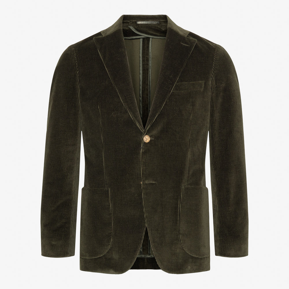 Not My First Corduroy Blazer - Forest Green