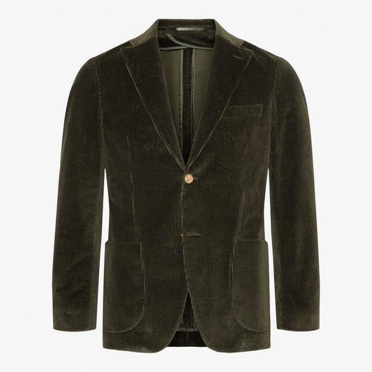 Not My First Corduroy Blazer - Forest Green