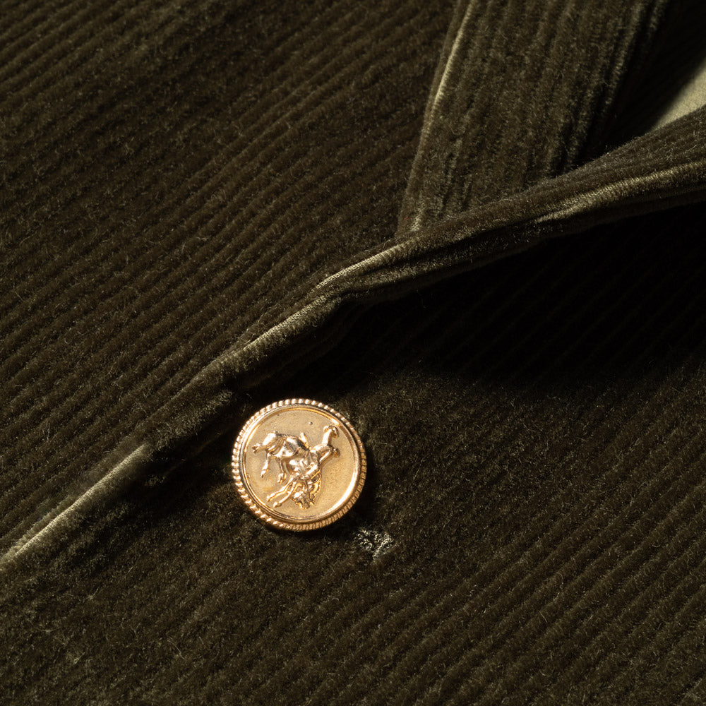 Not My First Corduroy Blazer - Forest Green