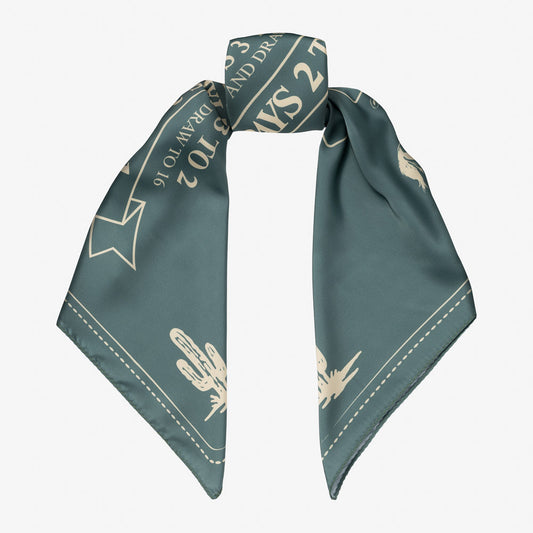 Gambling Scarf Money Green